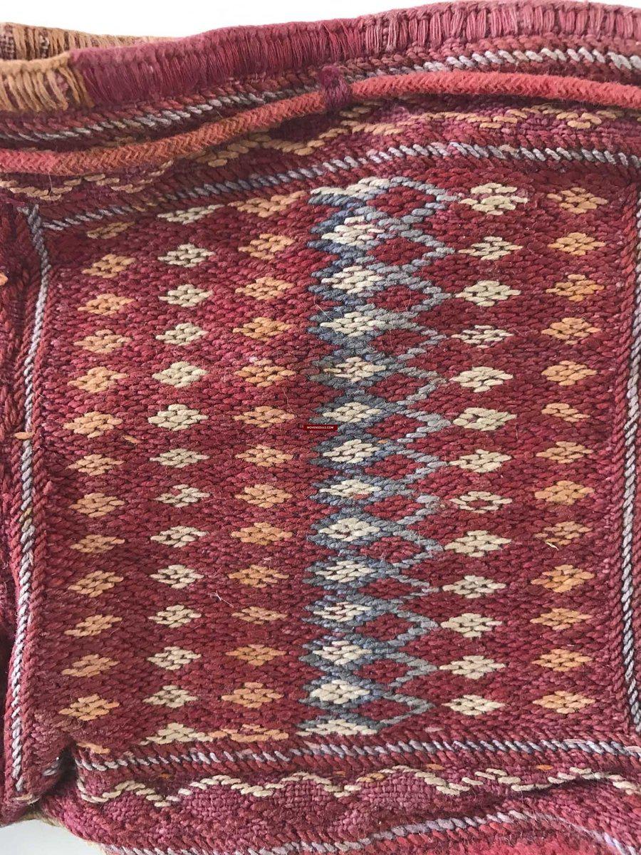 1082 SOLD Vintage Banjara Pouch for Betel Nut etc-WOVENSOULS-Antique-Vintage-Textiles-Art-Decor