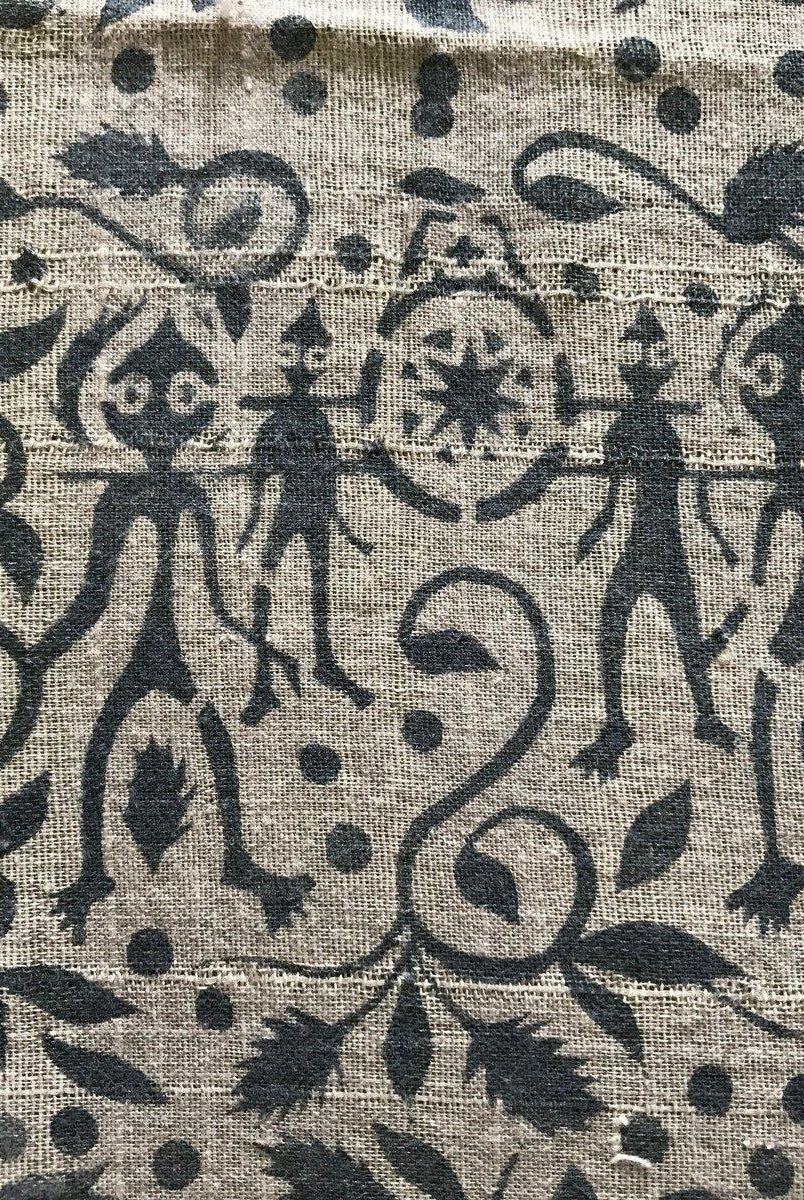 1089 Sold - Antique Sacred Cloth Maa / Mawa Batik Textile Toraja - SOLD-WOVENSOULS-Antique-Vintage-Textiles-Art-Decor