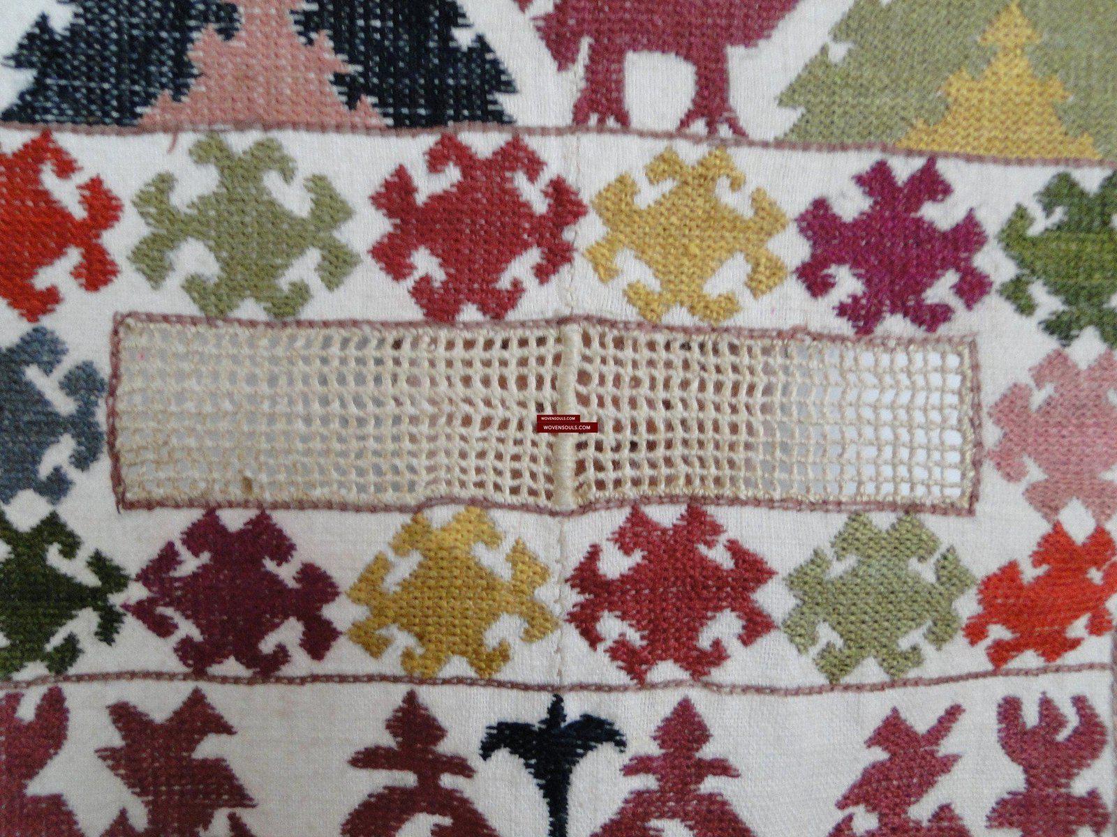 109 SOLD Vintage Tadjik Rooband Veil - Silk Embroidery Textile-WOVENSOULS-Antique-Vintage-Textiles-Art-Decor