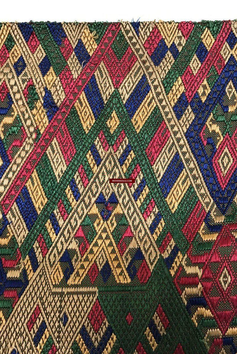 1094 Tessitura cerimoniale di seta superfineArte tessile dal Laos-WOVENSOULS-Arredamento artistico-tessile-vintage-antico