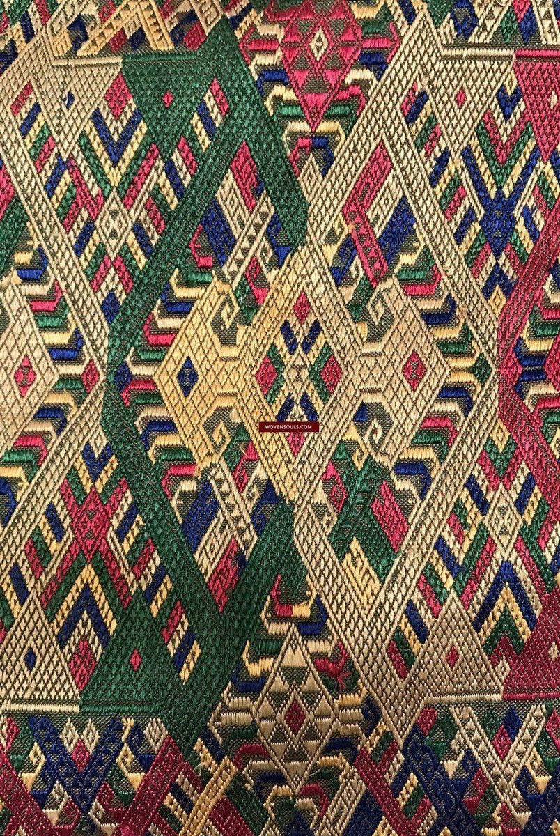 1094 Tessitura cerimoniale di seta superfineArte tessile dal Laos-WOVENSOULS-Arredamento artistico-tessile-vintage-antico