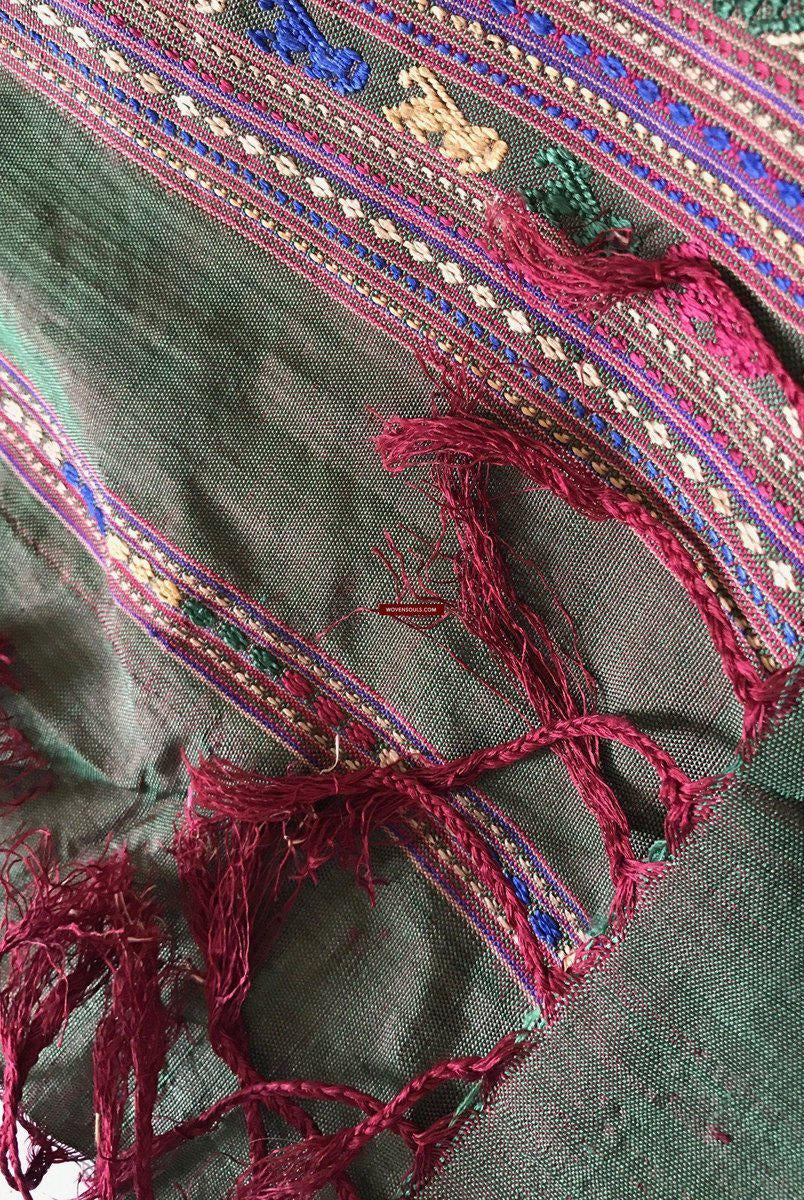 1094 Tessitura cerimoniale di seta superfineArte tessile dal Laos-WOVENSOULS-Arredamento artistico-tessile-vintage-antico