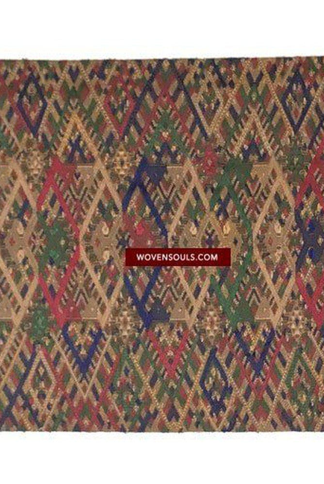 1094 Tessitura cerimoniale di seta superfineArte tessile dal Laos-WOVENSOULS-Arredamento artistico-tessile-vintage-antico