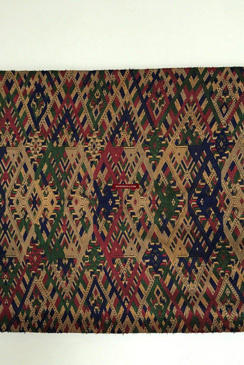 1094 Tessitura cerimoniale di seta superfineArte tessile dal Laos-WOVENSOULS-Arredamento artistico-tessile-vintage-antico