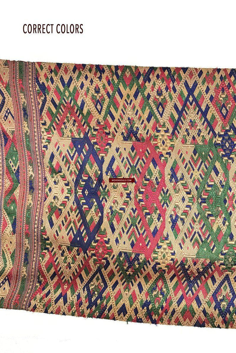 1094 Tessitura cerimoniale di seta superfineArte tessile dal Laos-WOVENSOULS-Arredamento artistico-tessile-vintage-antico
