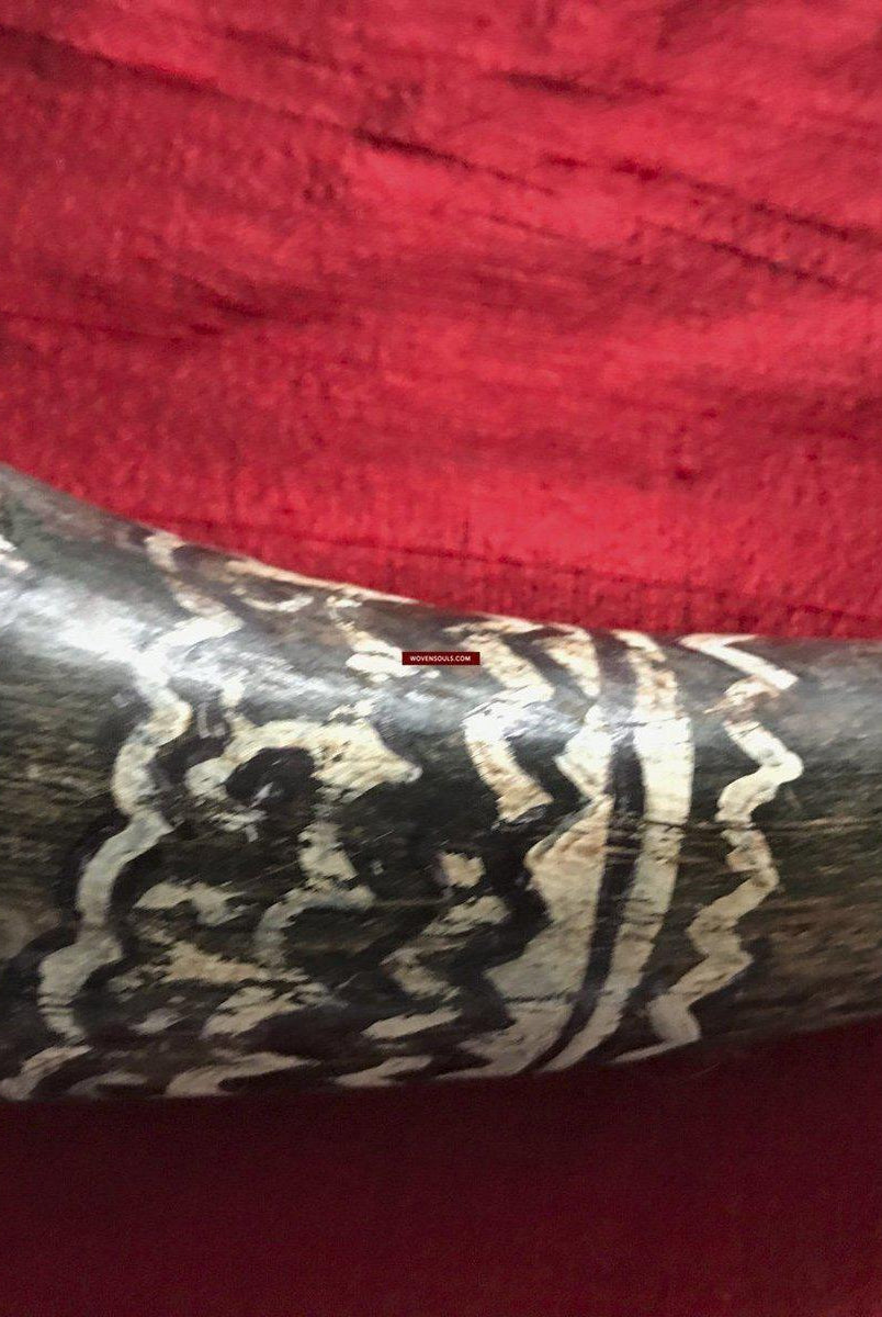 1096 Objet d’art populaire ornementé antique Dayak-WOVENSOULS-Antique-Vintage-Textiles-Art-Décor