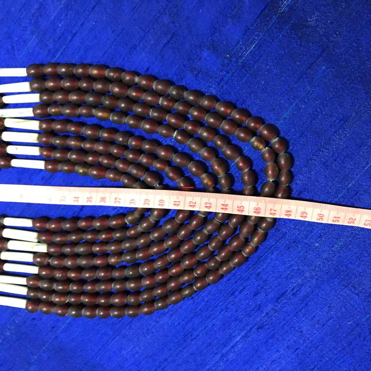 1130 Vintage Naga Tribal Bead Necklace-WOVENSOULS-Antique-Vintage-Textiles-Art-Decor