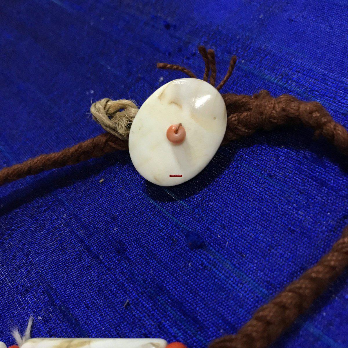 1130 Vintage Naga Tribal Bead Necklace-WOVENSOULS-Antique-Vintage-Textiles-Art-Decor