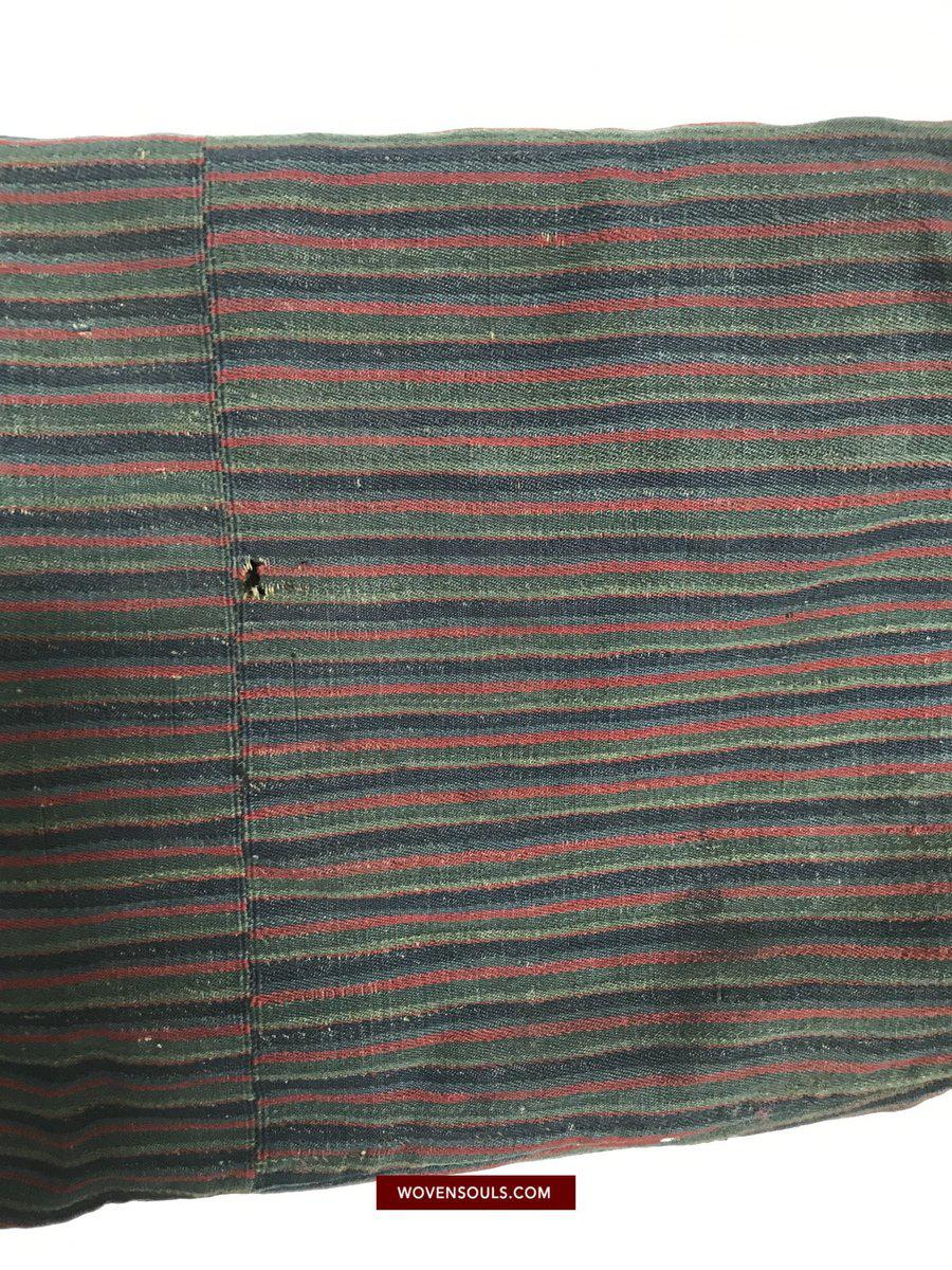 1164 Antique Tibetan Coat with superfine weave-WOVENSOULS-Antique-Vintage-Textiles-Art-Decor