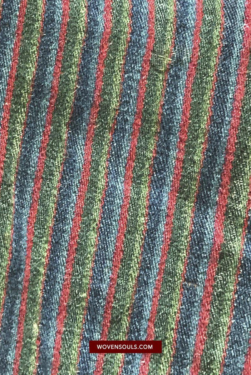 1164 Antique Tibetan Coat with superfine weave-WOVENSOULS-Antique-Vintage-Textiles-Art-Decor