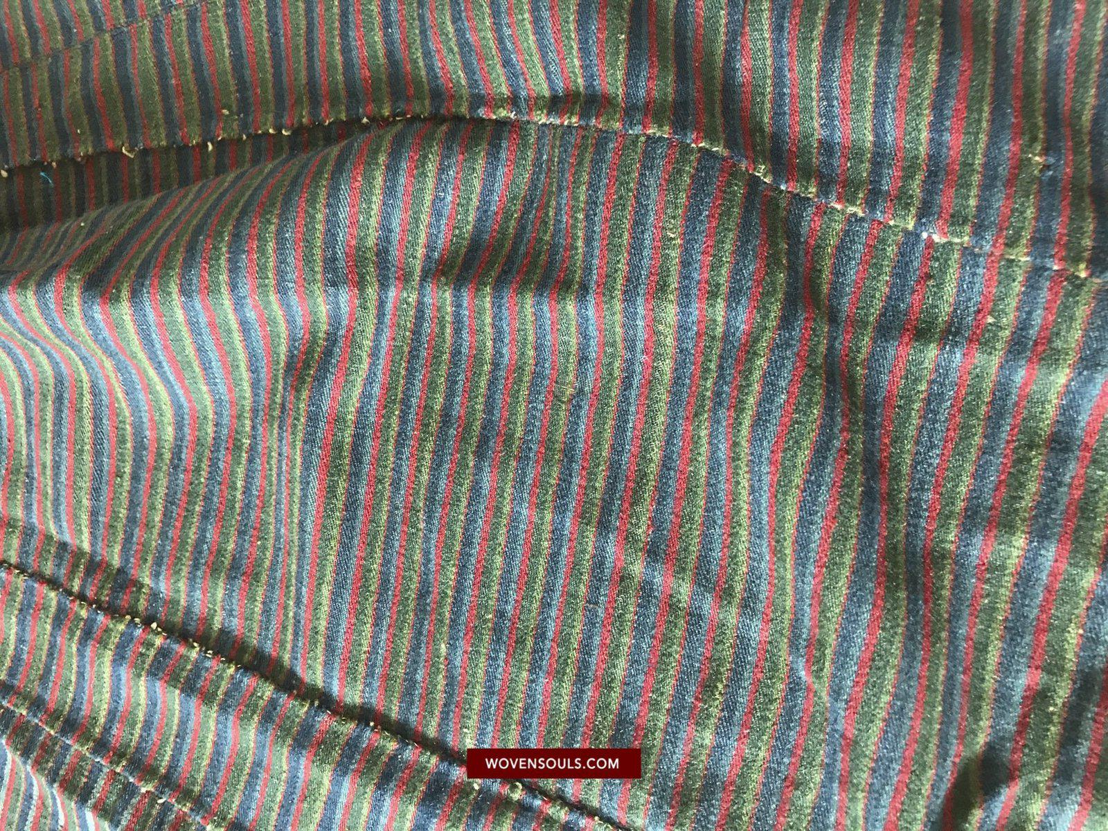 1164 Antique Tibetan Coat with superfine weave-WOVENSOULS-Antique-Vintage-Textiles-Art-Decor