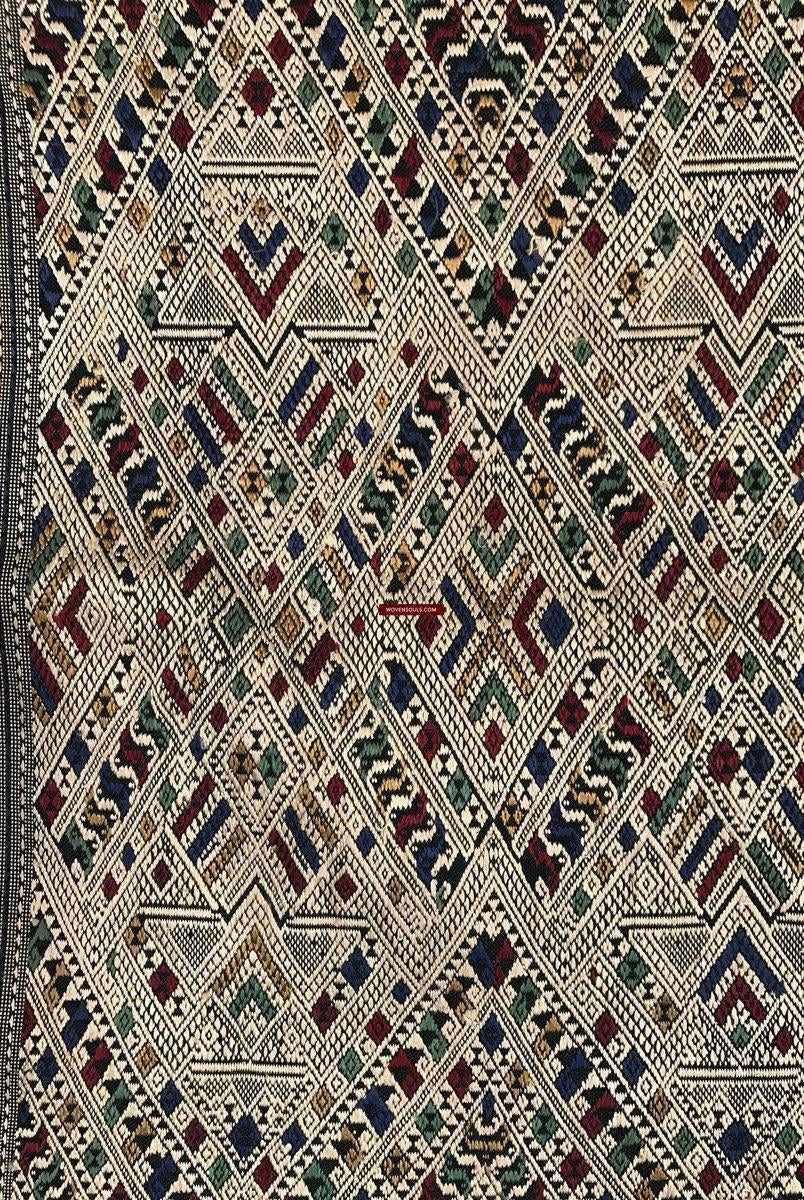 118 Arte tessile Tai Daeng in seta superfine dal Laos-WOVENSOULS-Arredamento artistico-tessile-vintage-antico