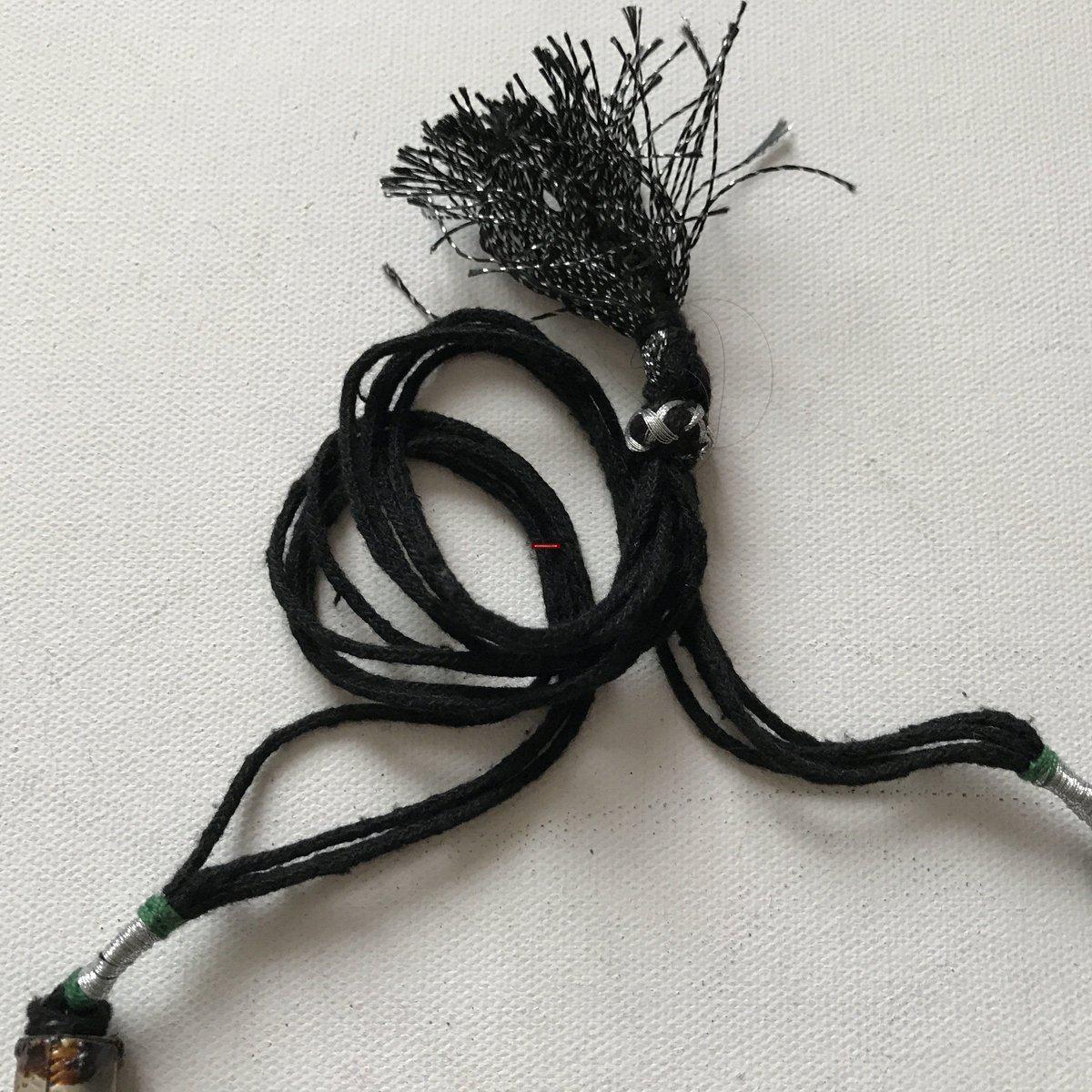 1202 Old Silver Tribal Necklace Torque Indian Jewelry-WOVENSOULS-Antique-Vintage-Textiles-Art-Decor