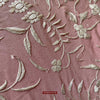 1215 Antique Double Sided Embroidery Manila Manton - Cantonese Embroidery-WOVENSOULS Antique Textiles &amp; Art Gallery