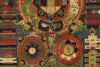 1228 Antique Tibetan Astrological Calendar Thangka - MASTERPIECE - SOLD-WOVENSOULS-Antique-Vintage-Textiles-Art-Decor