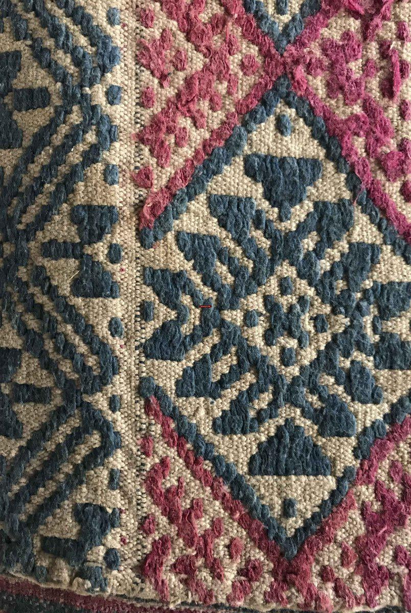 1229 Antiker handgewebter Schal in Museumsqualität aus Bhutan-WOVENSOULS-Antike-Vintage-Textilien-Kunst-Dekor