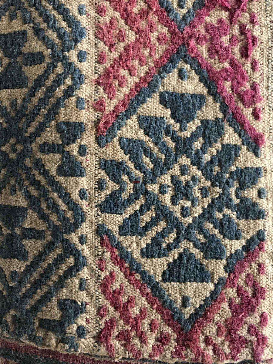 1229 Châle tissé à la main du Bhoutan de qualité musée antique-WOVENSOULS-Antique-Vintage-Textiles-Art-Décor