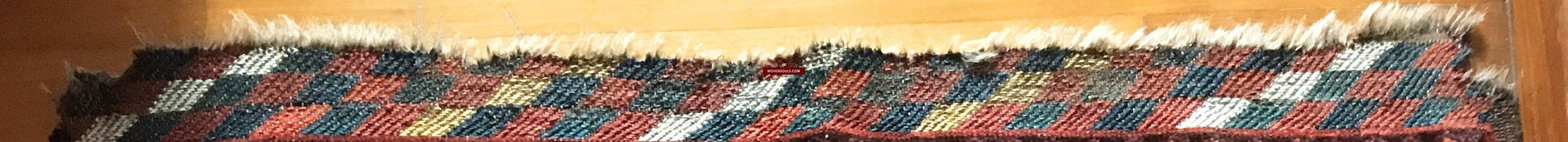 1262 Small Antique Ersari Beshir Khali w Ikat Design - Gallery-2-WOVENSOULS-Antique-Vintage-Textiles-Art-Decor