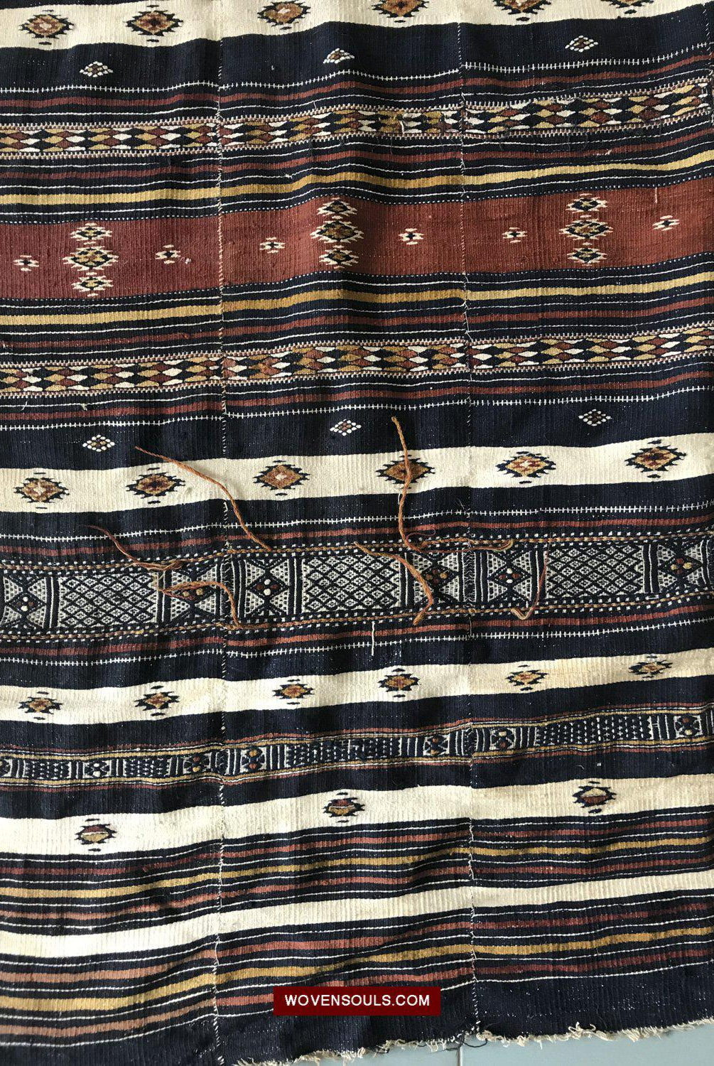 1272 Antique Khasa Arkilla Wedding Hanging-WOVENSOULS Antique Textiles & Art Gallery