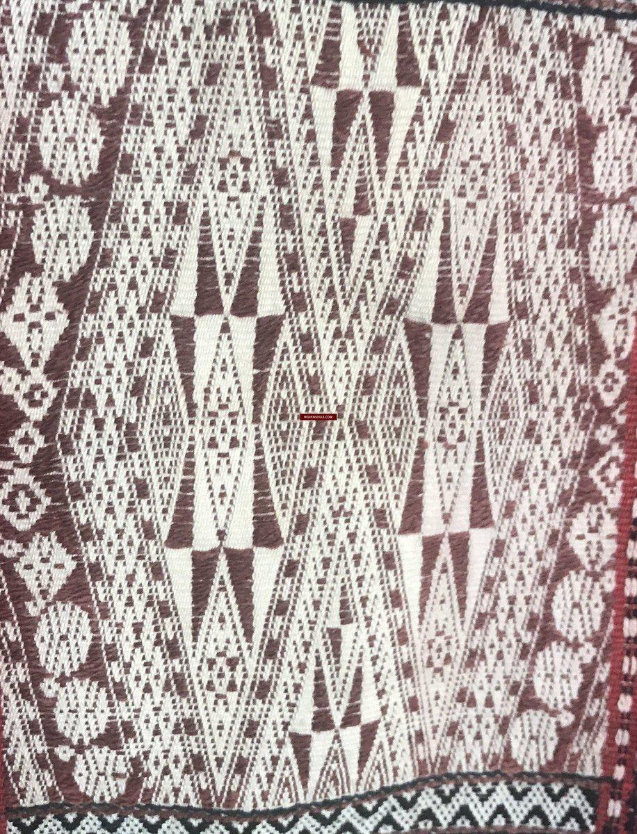 1276 Complete Vintage Hilltribe Woven Skirt from Vietnam-WOVENSOULS-Antique-Vintage-Textiles-Art-Decor