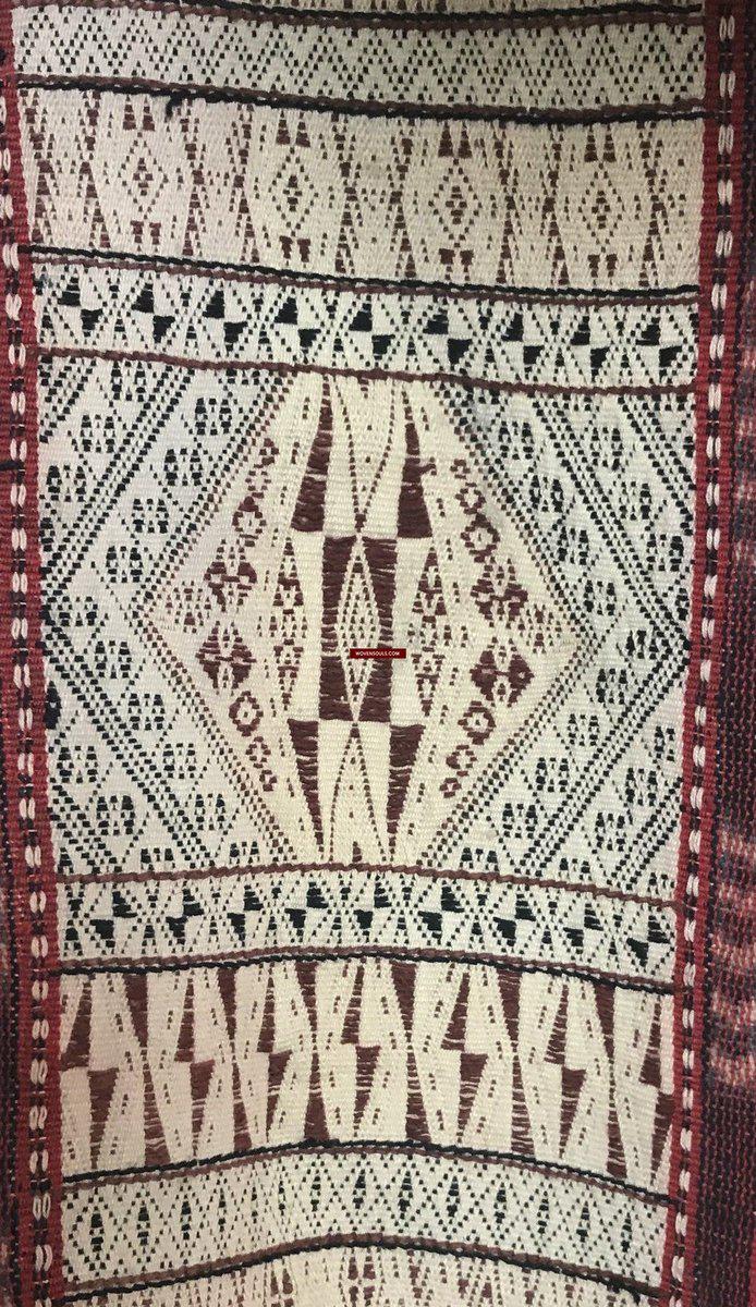 1276 Complete Vintage Hilltribe Woven Skirt from Vietnam-WOVENSOULS-Antique-Vintage-Textiles-Art-Decor