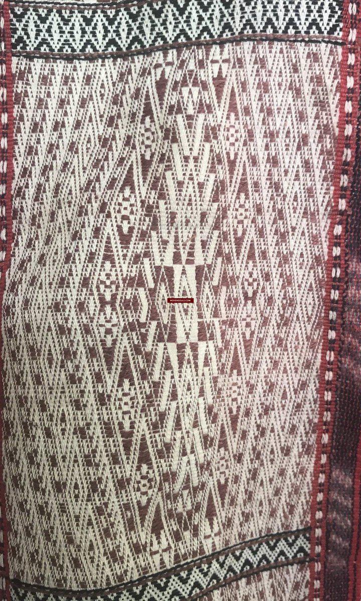 1276 Complete Vintage Hilltribe Woven Skirt from Vietnam-WOVENSOULS-Antique-Vintage-Textiles-Art-Decor