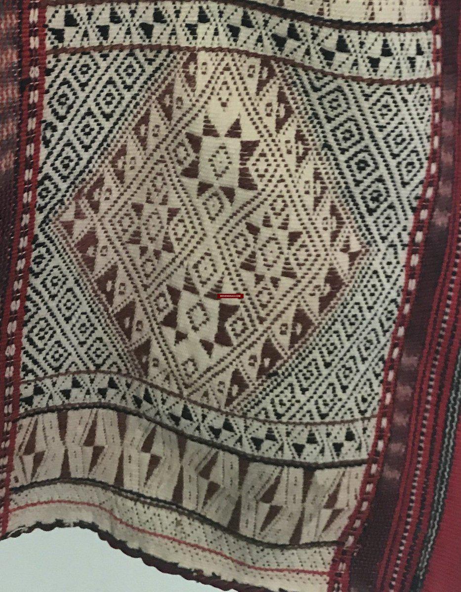 1276 Complete Vintage Hilltribe Woven Skirt from Vietnam-WOVENSOULS-Antique-Vintage-Textiles-Art-Decor