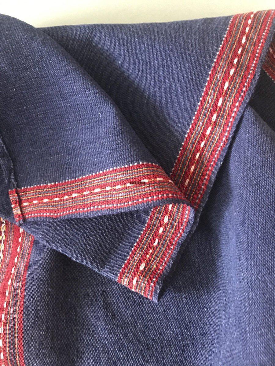 1276 Complete Vintage Hilltribe Woven Skirt from Vietnam-WOVENSOULS-Antique-Vintage-Textiles-Art-Decor