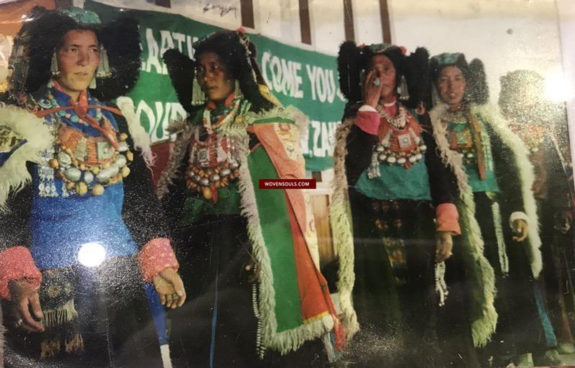 1279 SOLD Old Ladakh Heirloom Jewelry with Coral-WOVENSOULS-Antique-Vintage-Textiles-Art-Decor