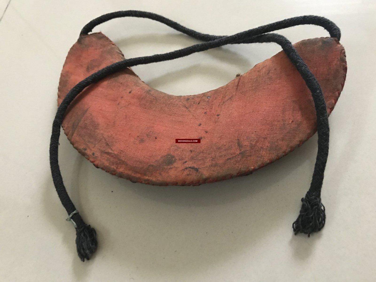 1279 SOLD Old Ladakh Heirloom Jewelry with Coral-WOVENSOULS-Antique-Vintage-Textiles-Art-Decor