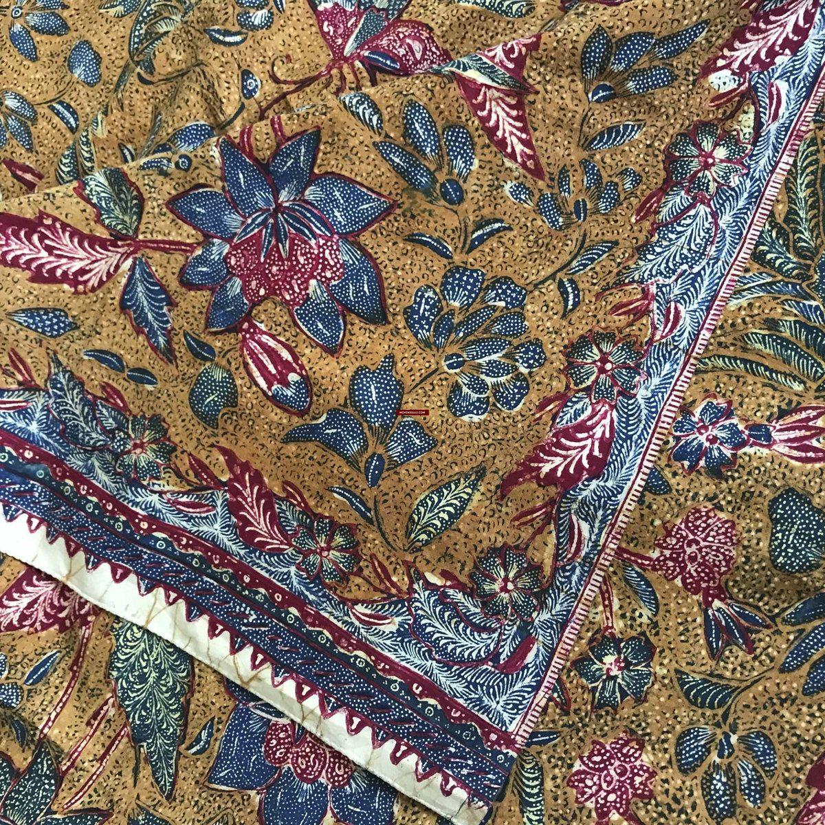 1297 signierte antike Batik-Tiga-Negeri-Textilkunst aus Indonesien – Vögel –WOVENSOULS-Antike-Vintage-Textilien-Kunst-Dekor