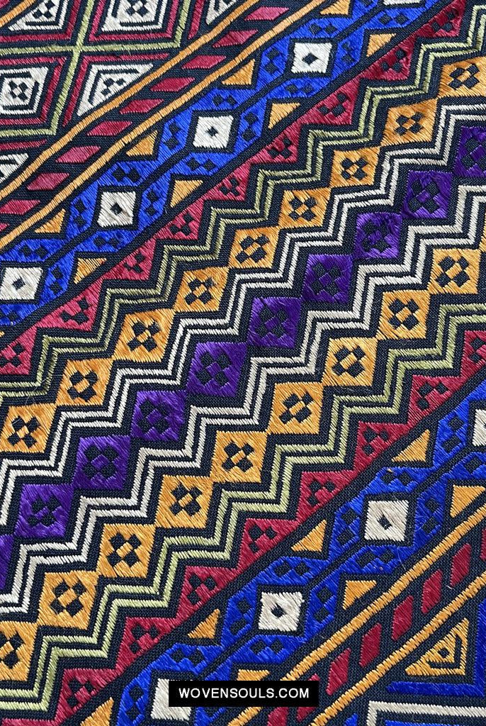 129 Superfine Soof Embroidery Handmade - Gujarat-WOVENSOULS Antique Textiles & Art Gallery