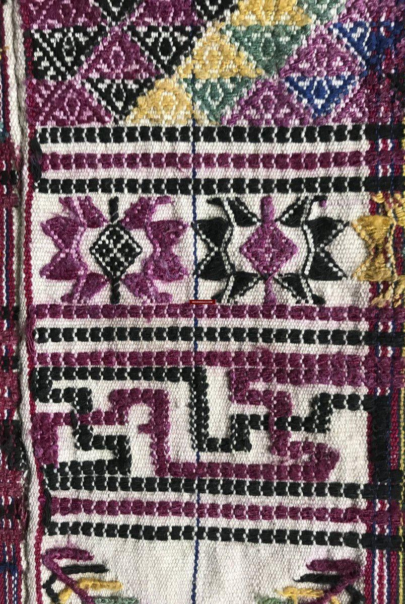1301 Vintage Bhutan handgewebtes Kushitara-Tuch-WOVENSOULS-Antike-Vintage-Textilien-Kunst-Dekor