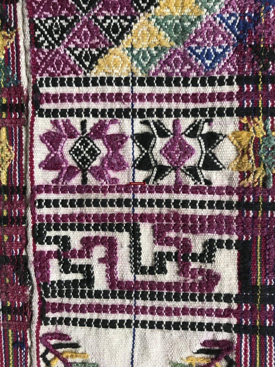 1301 Vintage Bhutan Handwoven Kushitara Cloth-WOVENSOULS-Antique-Vintage-Textiles-Art-Decor