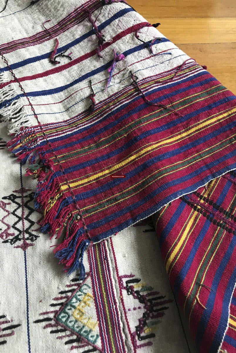 1301 Vintage Bhutan handgewebtes Kushitara-Tuch-WOVENSOULS-Antike-Vintage-Textilien-Kunst-Dekor