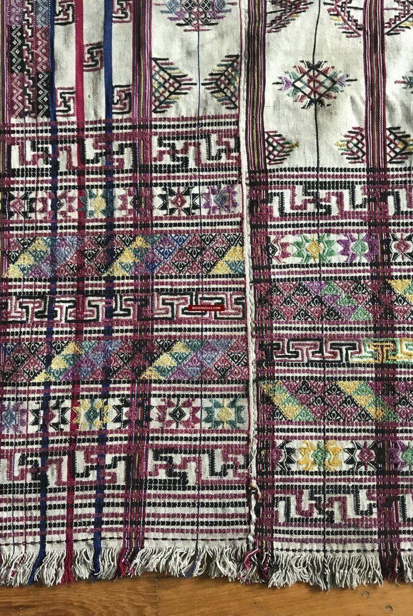 1301 Vintage Bhutan handgewebtes Kushitara-Tuch-WOVENSOULS-Antike-Vintage-Textilien-Kunst-Dekor