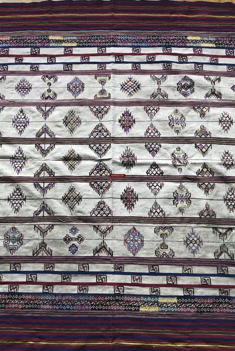 1301 Vintage Bhutan handgewebtes Kushitara-Tuch-WOVENSOULS-Antike-Vintage-Textilien-Kunst-Dekor