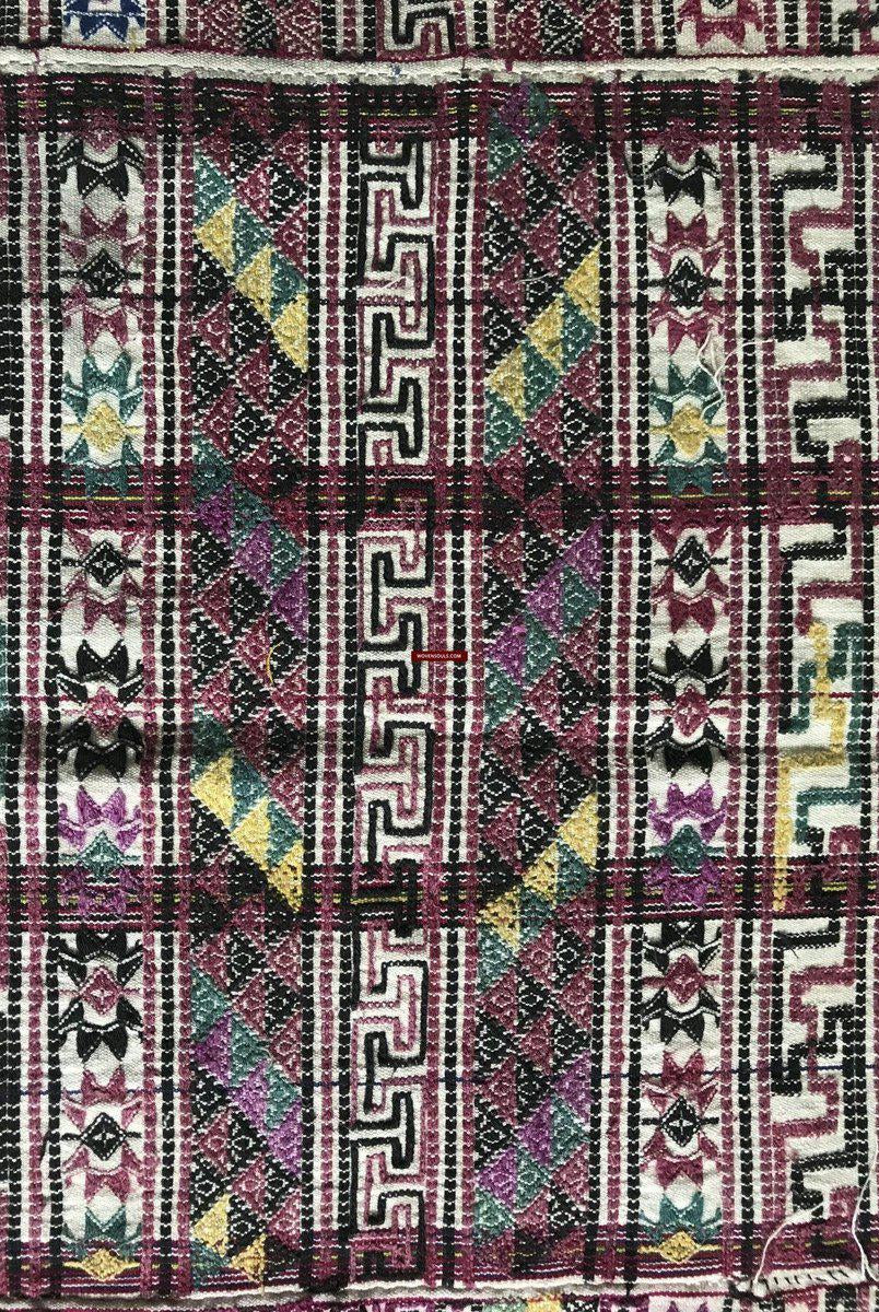 1301 Vintage Bhutan handgewebtes Kushitara-Tuch-WOVENSOULS-Antike-Vintage-Textilien-Kunst-Dekor