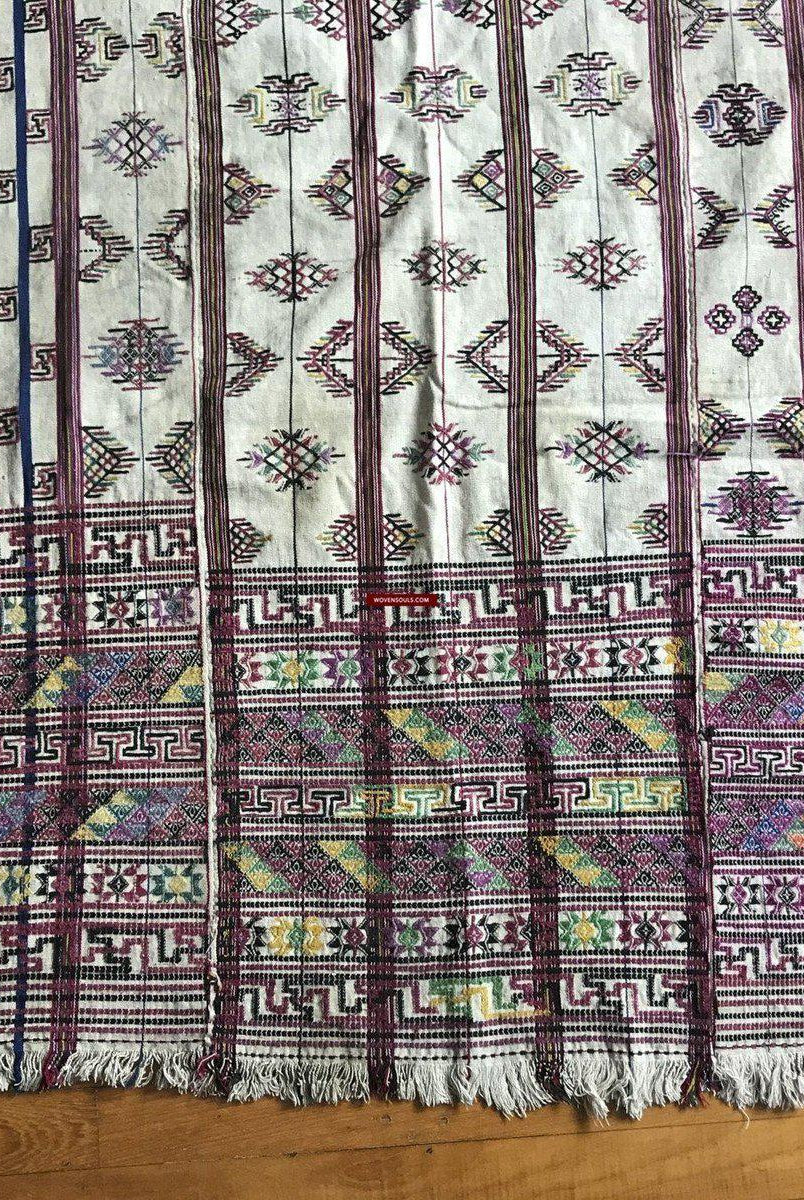 1301 Vintage Bhutan handgewebtes Kushitara-Tuch-WOVENSOULS-Antike-Vintage-Textilien-Kunst-Dekor