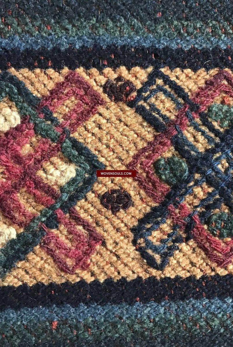 1303 MASTERPIECE Alter Bhutan Charkhap Regenumhang - Verkauft-WOVENSOULS-Antike-Vintage-Textilien-Kunst-Dekor