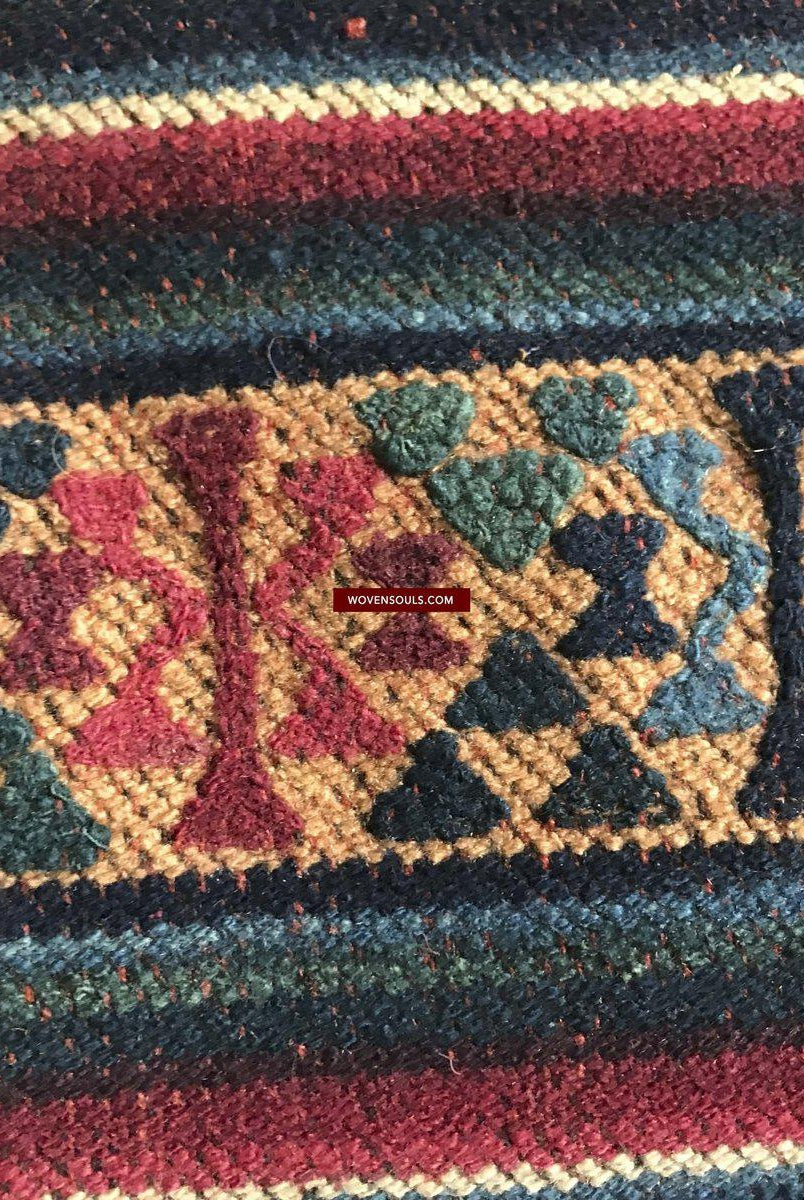 1303 MASTERPIECE Alter Bhutan Charkhap Regenumhang - Verkauft-WOVENSOULS-Antike-Vintage-Textilien-Kunst-Dekor