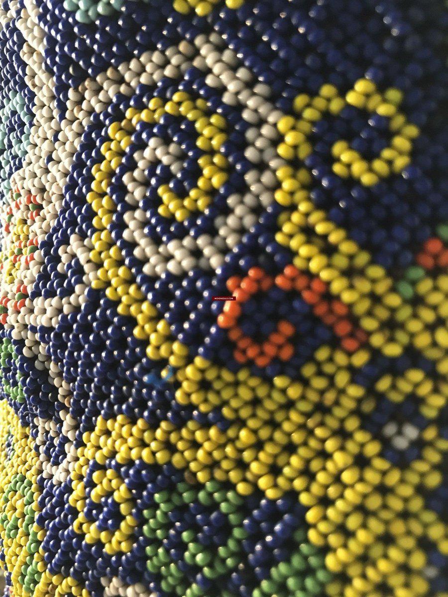 1313 Antique Dayak Beaded Basket Baby Carrier-WOVENSOULS-Antique-Vintage-Textiles-Art-Decor