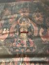 1314 - Antique Tibetan Thangka - Avalokiteshvara-WOVENSOULS-Antique-Vintage-Textiles-Art-Decor