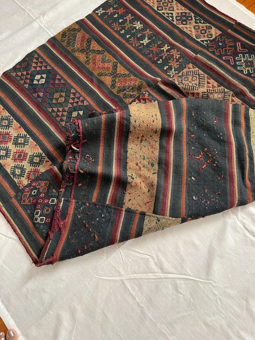 1317 MASTERPIECE Antique Bhutan Charkab Rain Cloak-WOVENSOULS Antique Textiles & Art Gallery