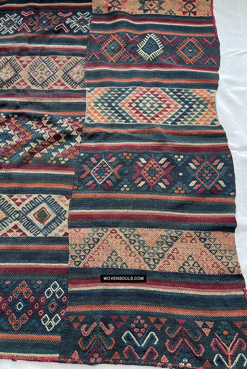 1317 MASTERPIECE Antiker Bhutan Charkab Regenumhang-WOVENSOULS Galerie für antike Textilien und Kunst