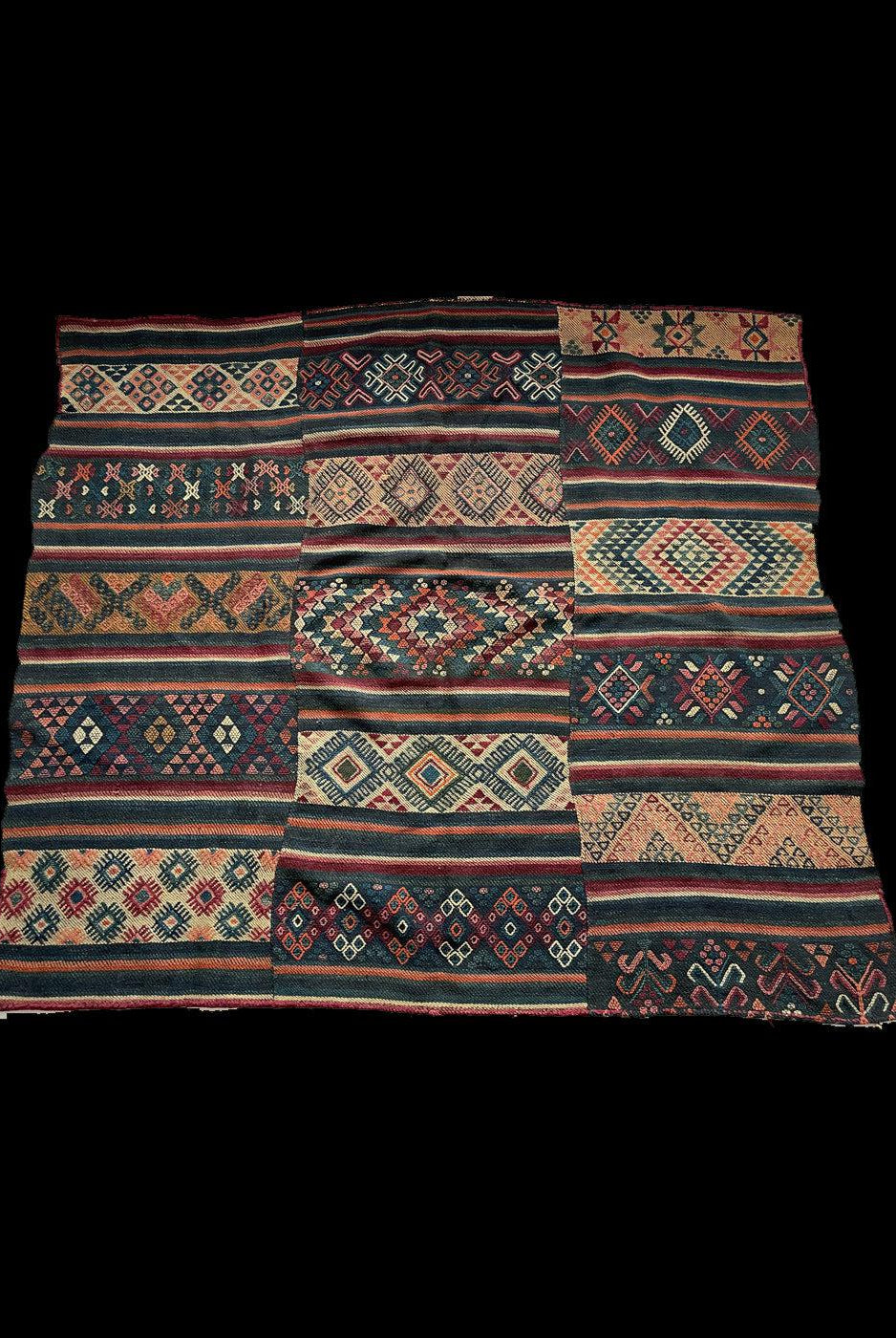 1317 MASTERPIECE Antique Bhutan Charkab Rain Cloak-WOVENSOULS Antique Textiles & Art Gallery