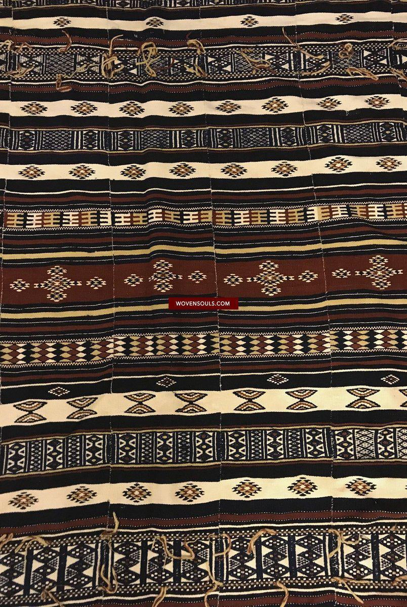 1353 Antique Arkilla Kerka Wedding Tent Divider Hanging-WOVENSOULS-Antique-Vintage-Textiles-Art-Decor