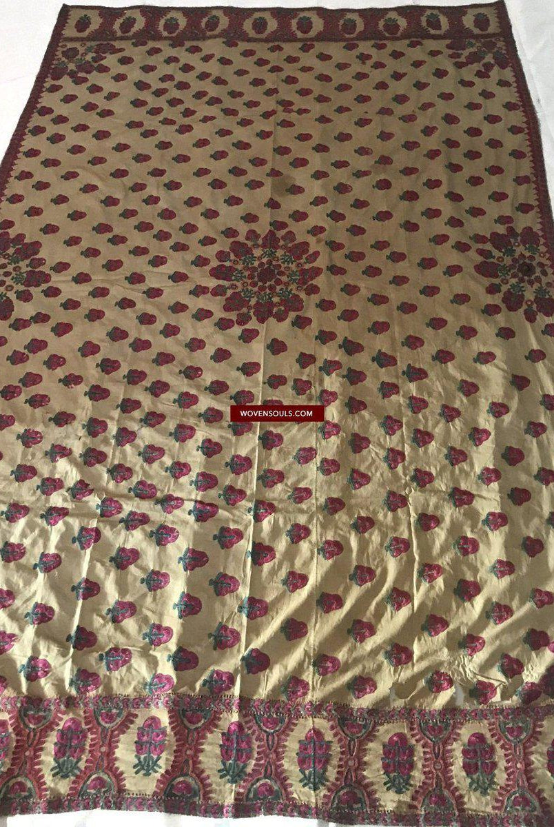 1366 Stupendo scialle da sposa Old Sindh Odhana Abochani-WOVENSOULS-Arredamento artistico-tessile-vintage-antico