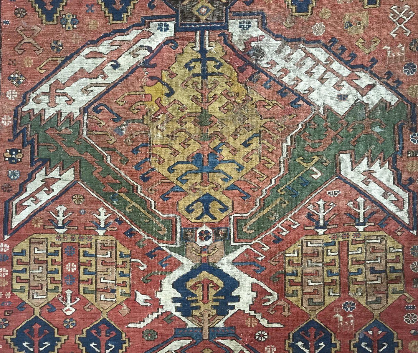 1403 Antique Caucasian Dragon Sumac Soumac Sumakhi Rug-WOVENSOULS-Antique-Vintage-Textiles-Art-Decor