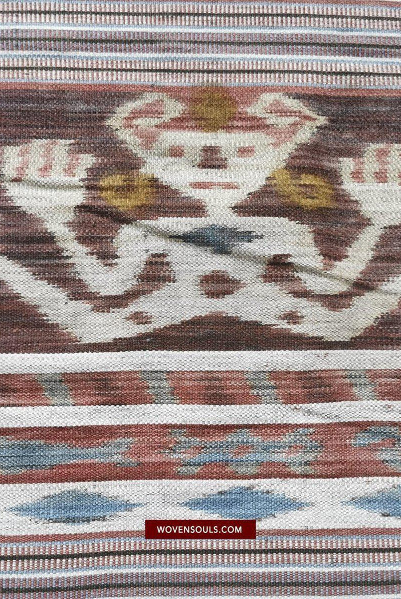 1407 Alte figurative Kette Ikat – erzählendes indonesisches Textil-WOVENSOULS-Antike-Vintage-Textilien-Kunst-Dekor